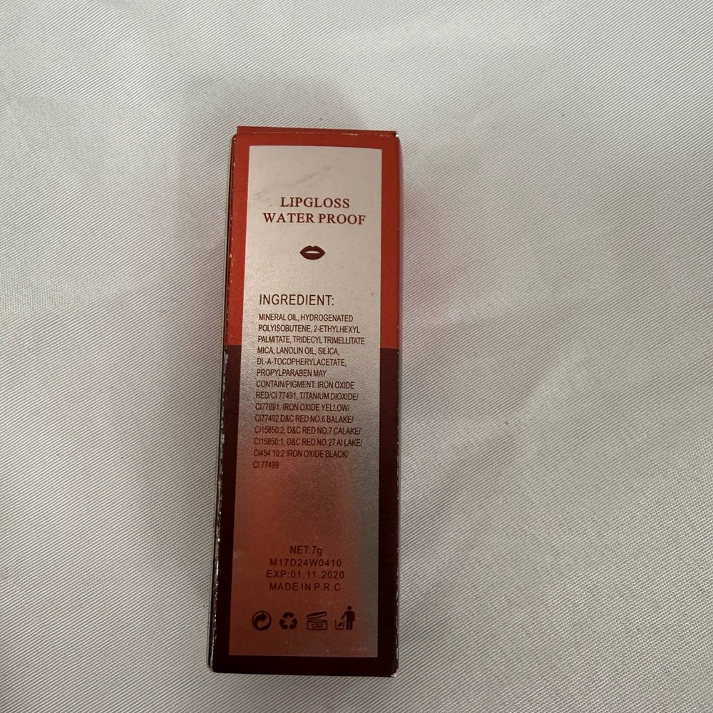 Wine Lip Tint - Chardonnay Orange - Picture 5 of 7